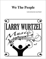 We The People SATB choral sheet music cover
